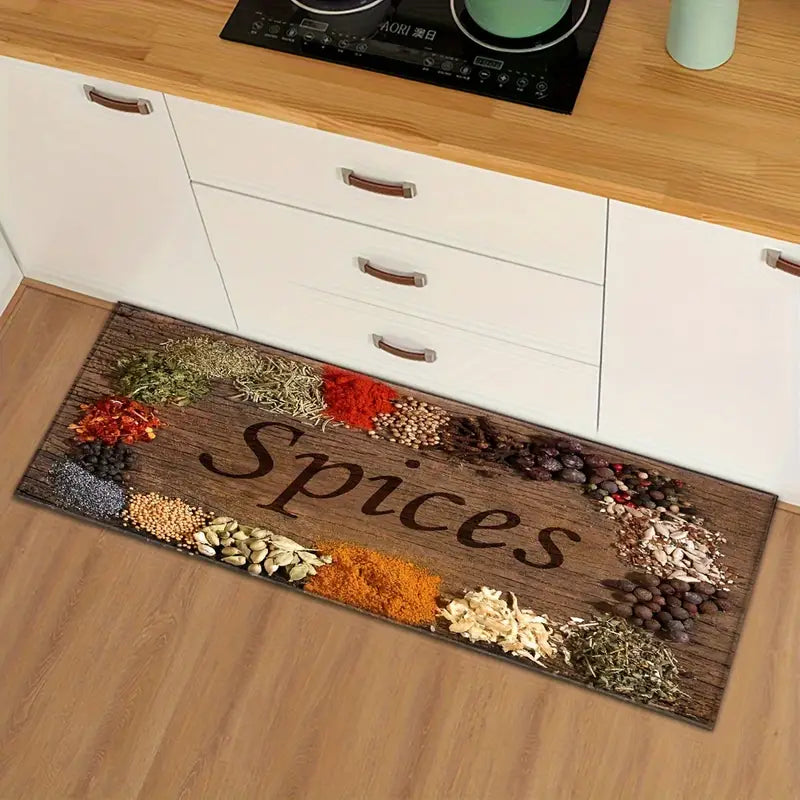 CHODNIK do kuchni, antypoślizgowy SPICES 3D