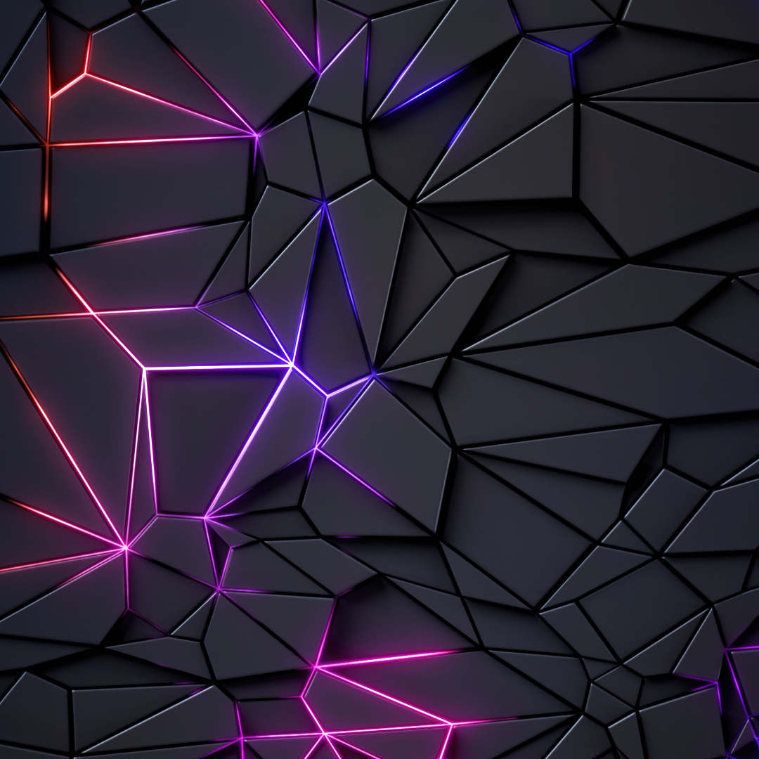 DYWAN GAMINGOWY Neonowa Przestrzeń Gry 3D