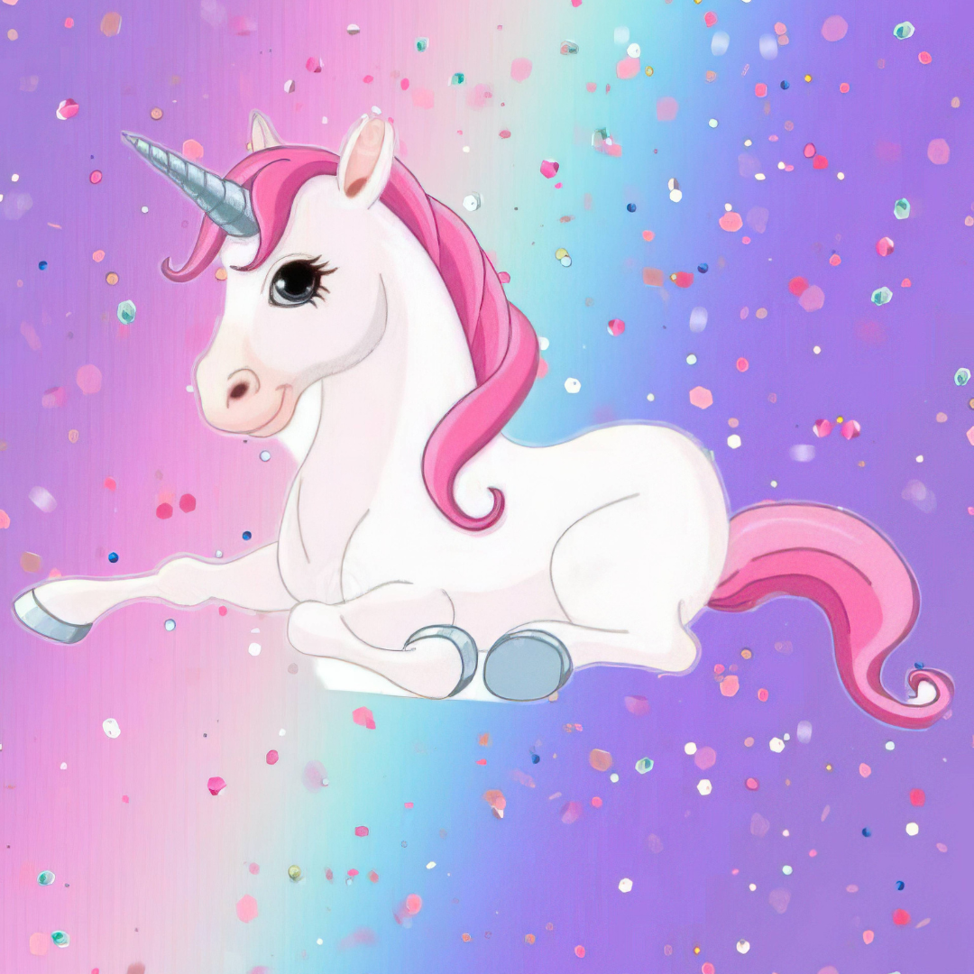 DYWAN dziecięcy z jednorożcem | UNICORNS