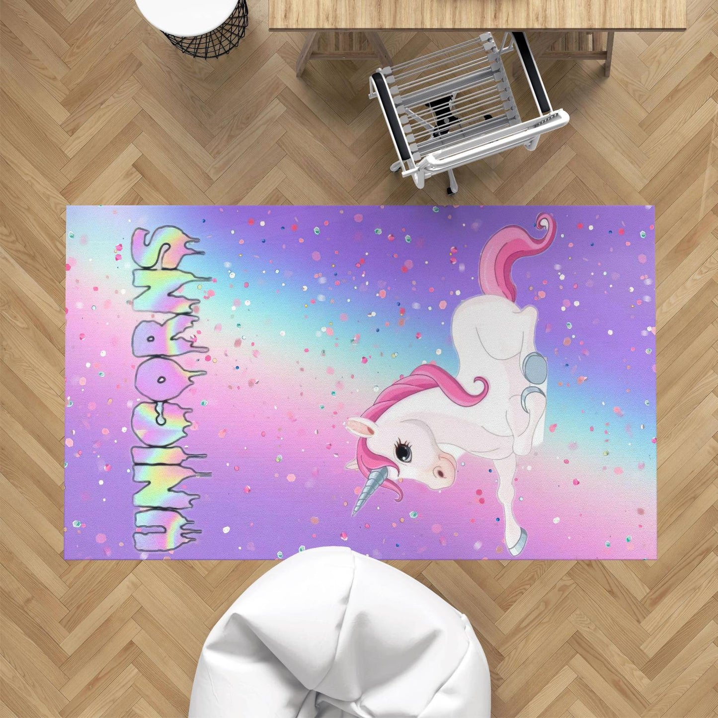 DYWAN dziecięcy z jednorożcem | UNICORNS