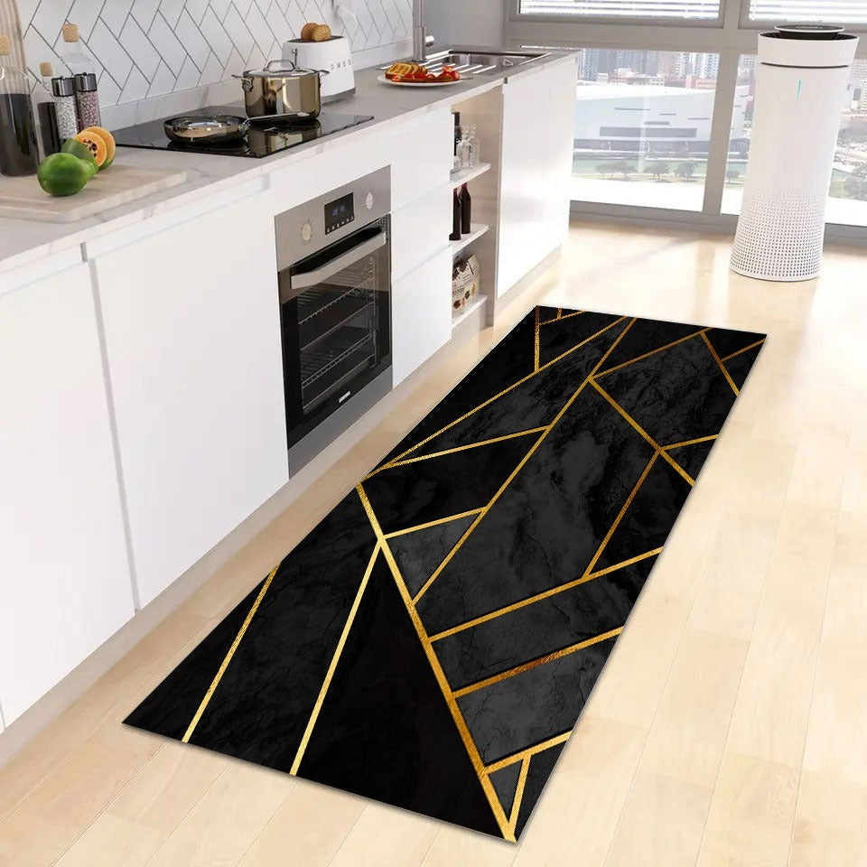 CHODNIK do kuchni, antypoślizgowy z geometrycznym wzorem | PURE ELEGANCE