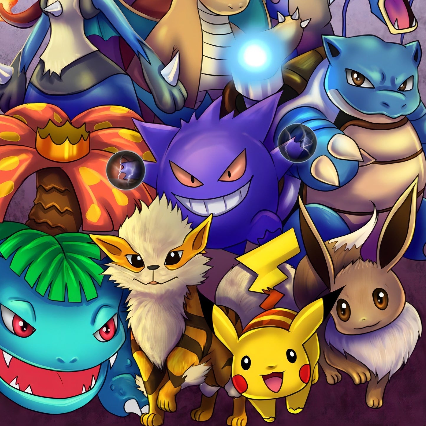 NOWOCZESNY DYWAN z motywem Pokémonów