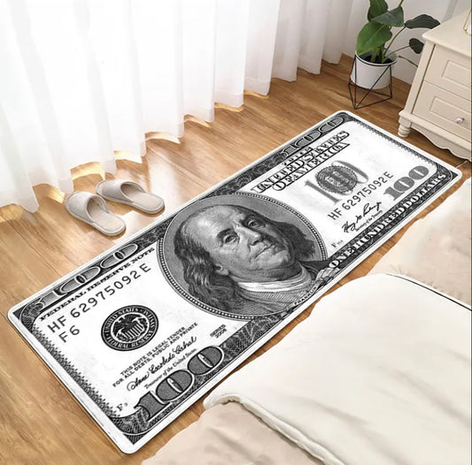 DYWAN do pokoju Money Print - Motyw Banknotu 100 Dolarów
