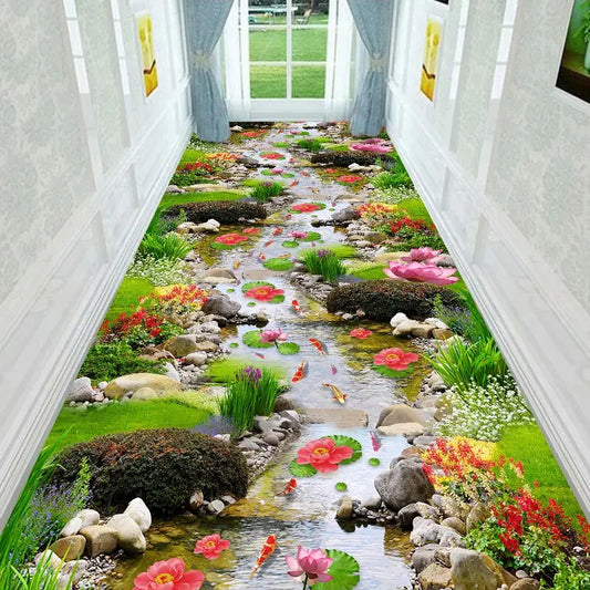 CHODNIK do przedpokoju, holu, korytarza antypoślizgowy | Natura w efekcie 3D
