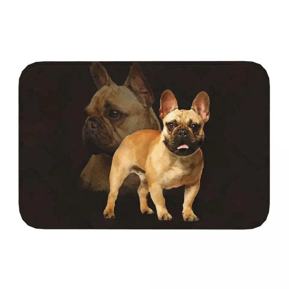 Mały dywanik, chodnik 3D | BULDOG FRANCUSKI