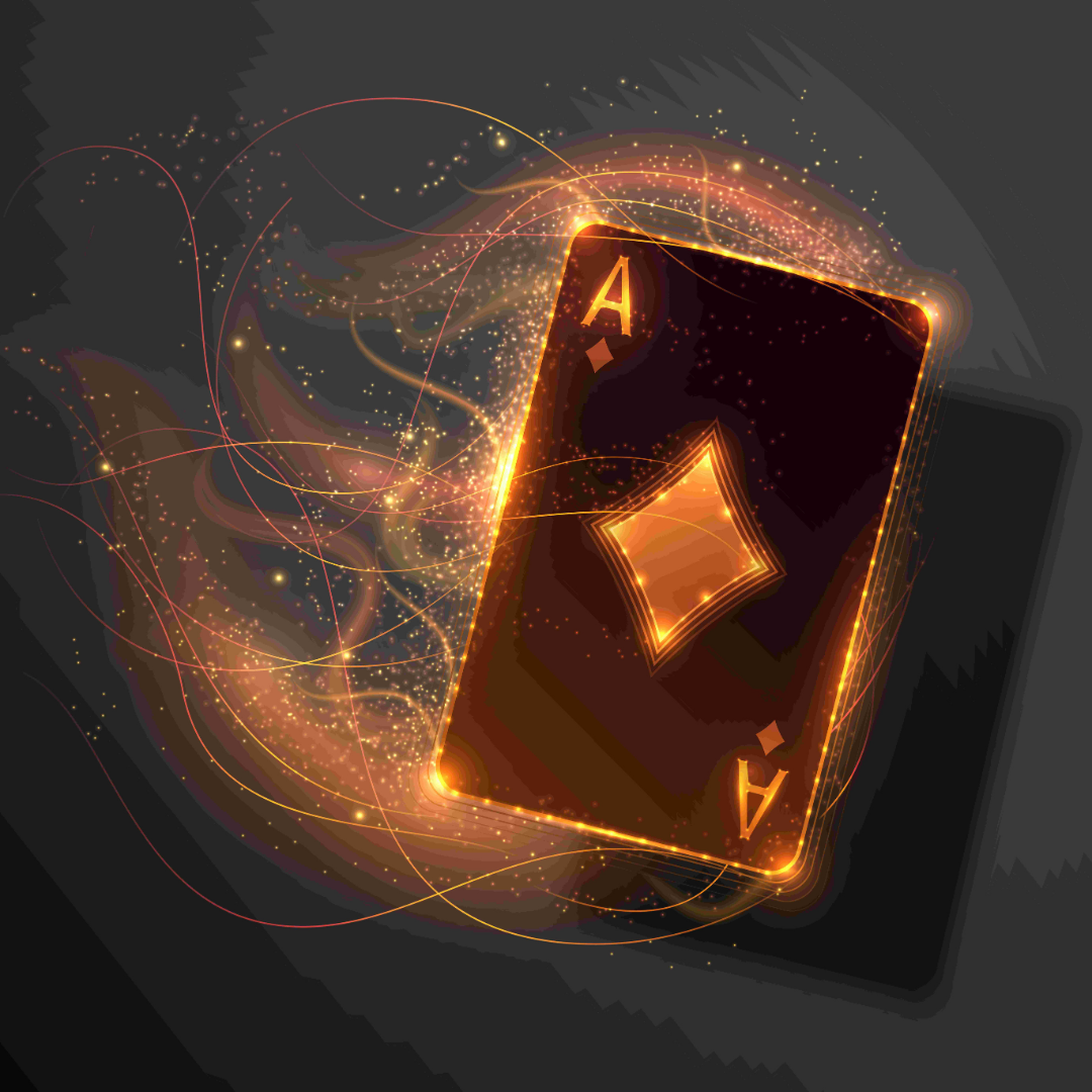 NOWOCZESNY DYWAN z motywem karcianym | MAGICZNA KARTA 3D