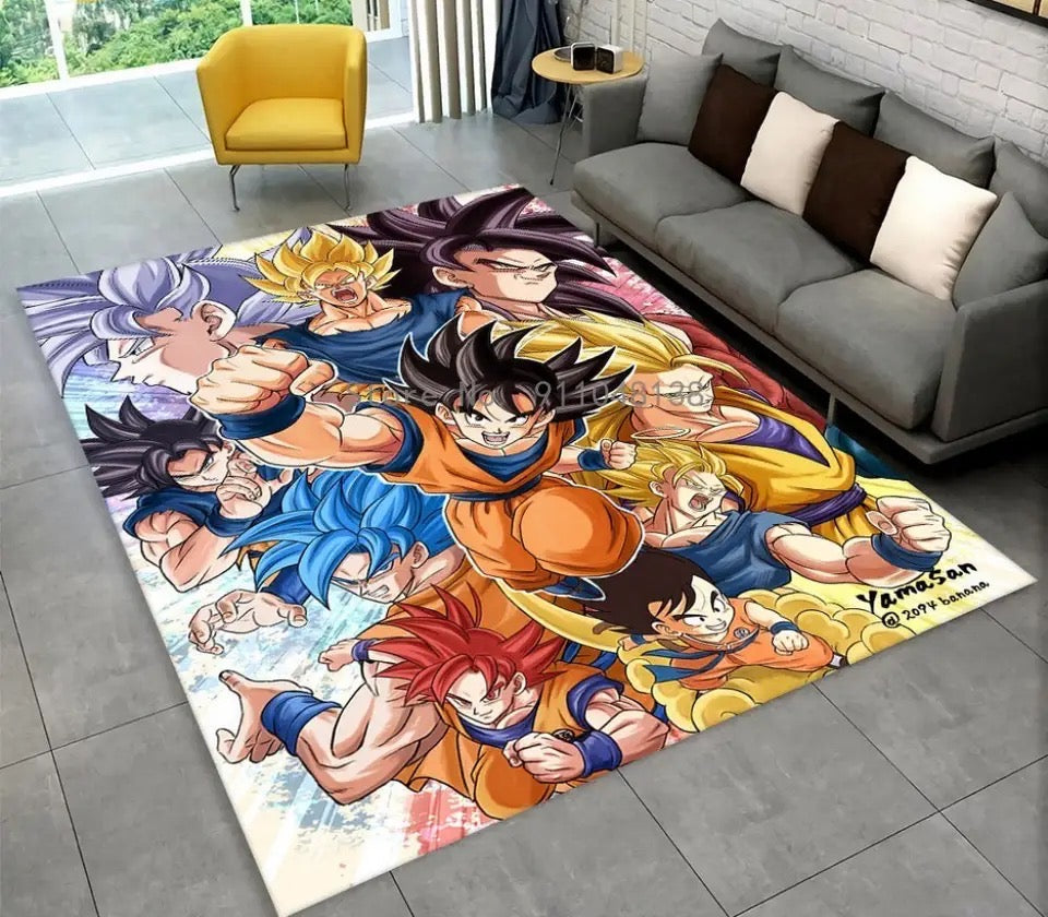 NOWOCZESNY DYWAN z motywem serialu anime | DRAGON BALL