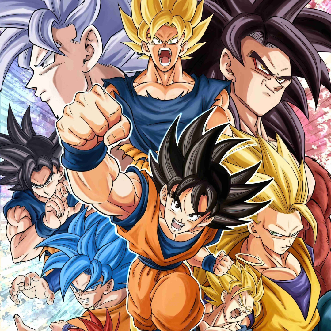 NOWOCZESNY DYWAN z motywem serialu anime | DRAGON BALL