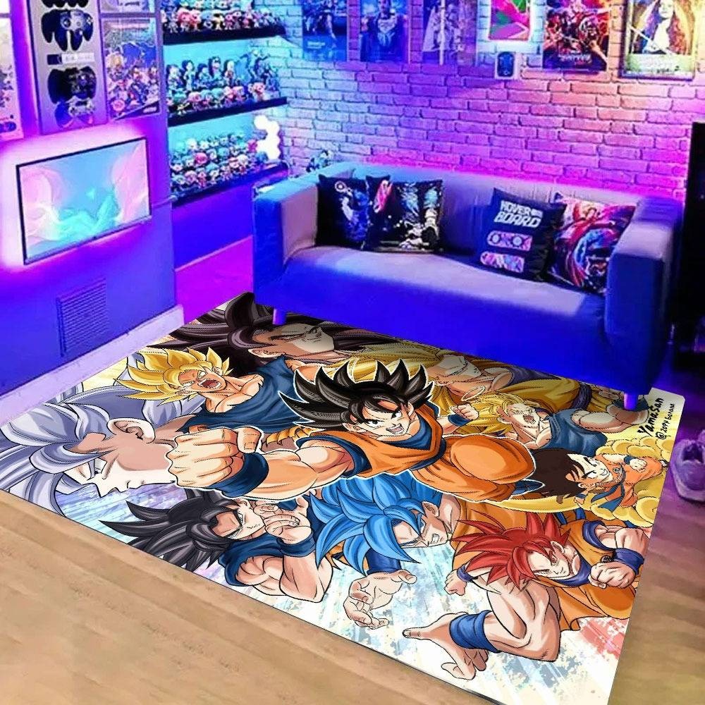 NOWOCZESNY DYWAN z motywem serialu anime | DRAGON BALL