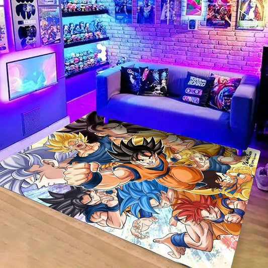 NOWOCZESNY DYWAN z motywem serialu anime | DRAGON BALL