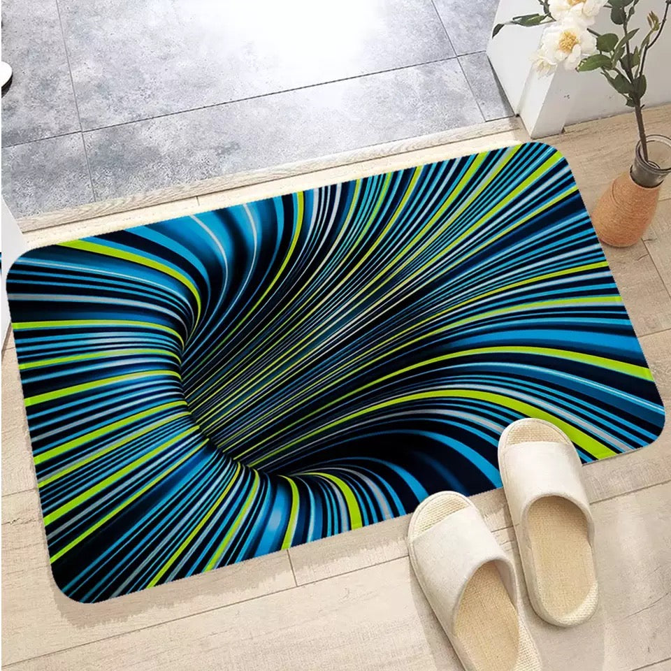 NOWOCZESNY DYWAN 3D z iluzją optyczną | VISUAL SWIRL