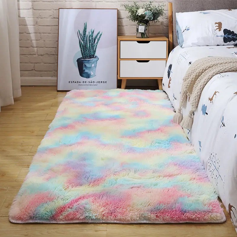 PUCHATY DYWAN SHAGY MULTIKOLOR RAINBOW | PREMIUM