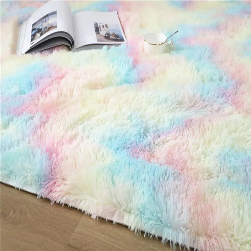 PUCHATY DYWAN SHAGY MULTIKOLOR RAINBOW | PREMIUM