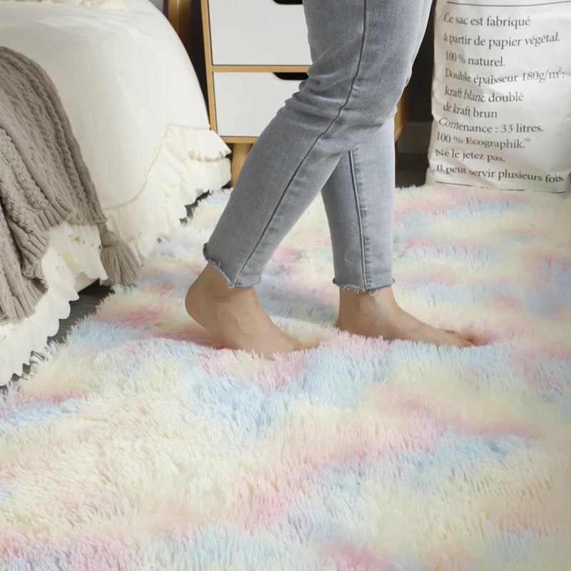 PUCHATY DYWAN SHAGY MULTIKOLOR RAINBOW | PREMIUM