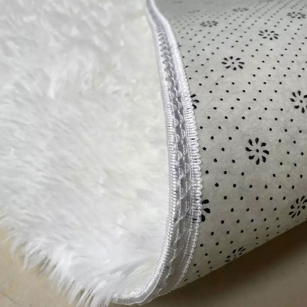 PUCHATY DYWAN SHAGGY BIAŁY | PREMIUM