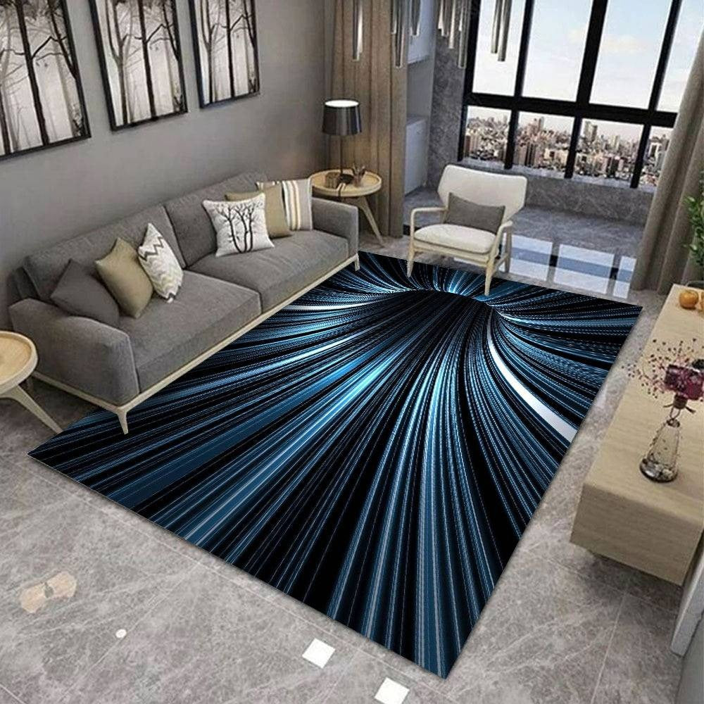 NOWOCZESNY DYWAN 3D z iluzją optyczną | OPTIC SWIRL
