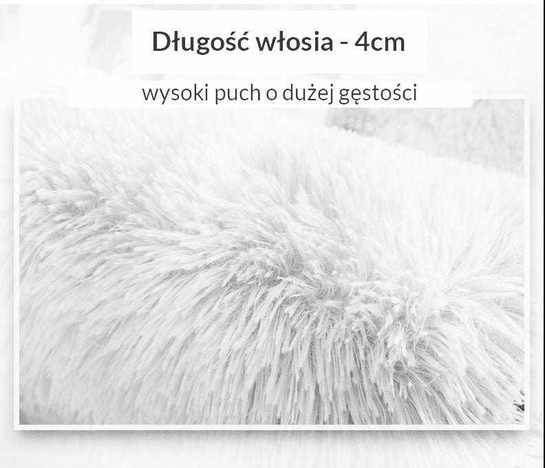 DYWAN SHAGGY BIAŁY