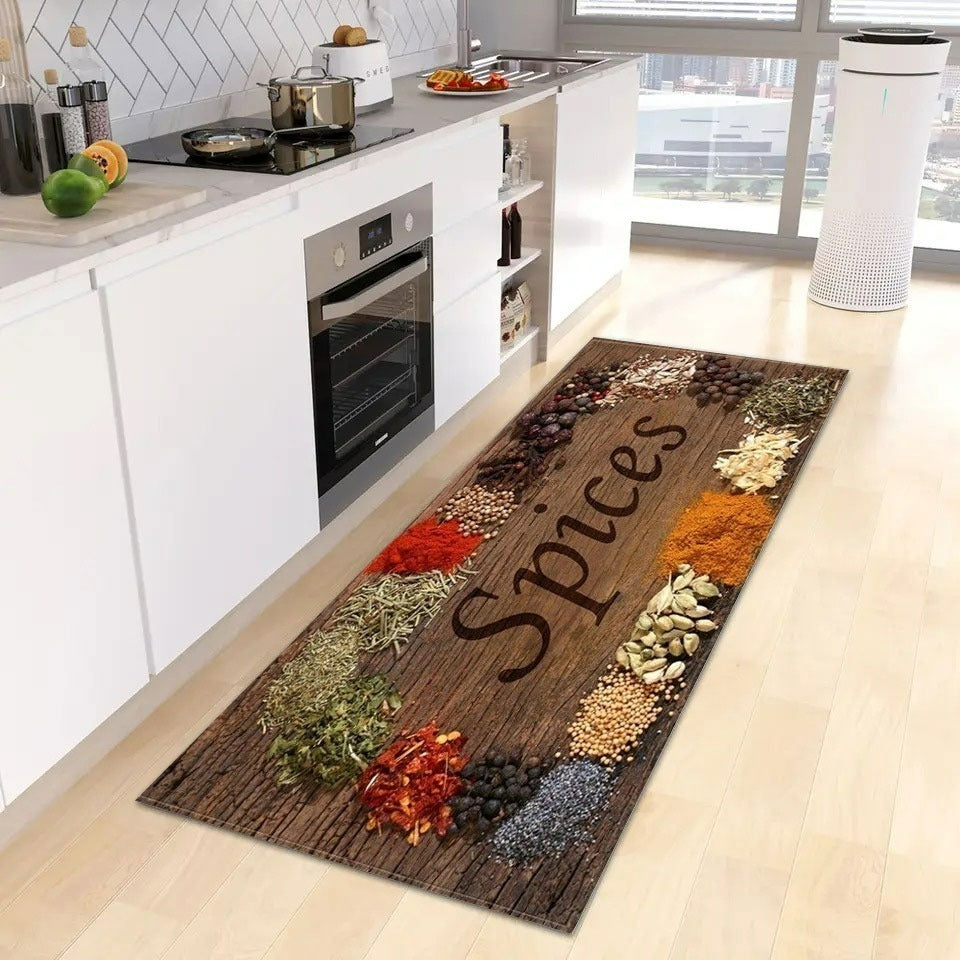 CHODNIK do kuchni, antypoślizgowy SPICES 3D