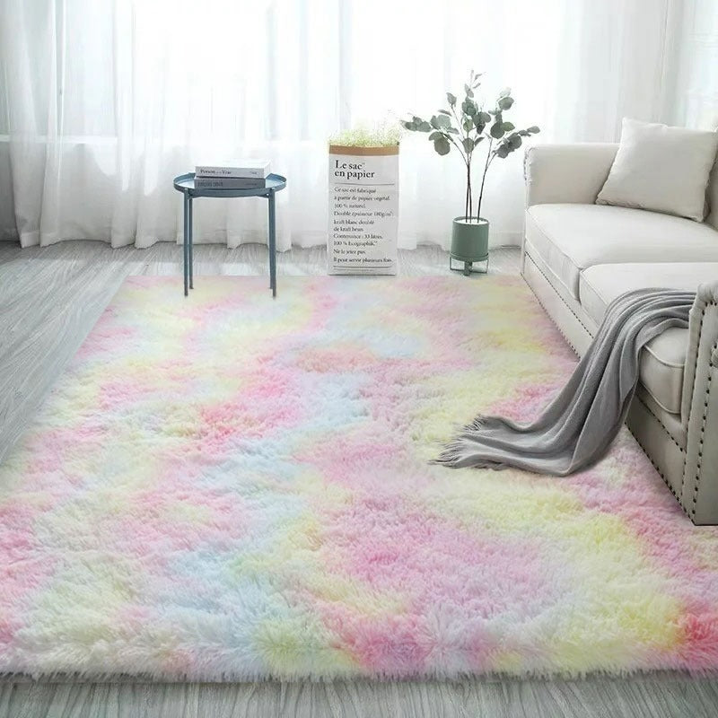 PUCHATY DYWAN SHAGY MULTIKOLOR RAINBOW | PREMIUM