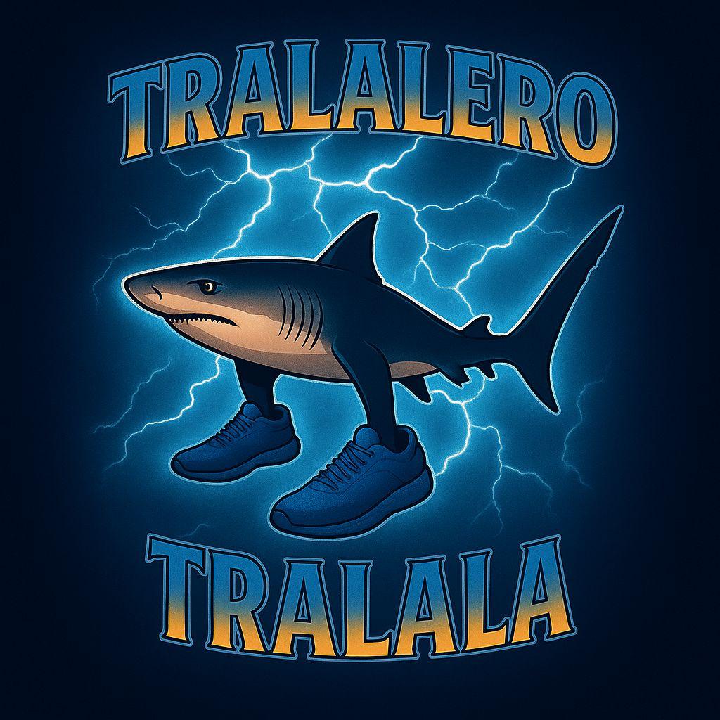 Dywan młodzieżowy z motywem Tralalero Tralala