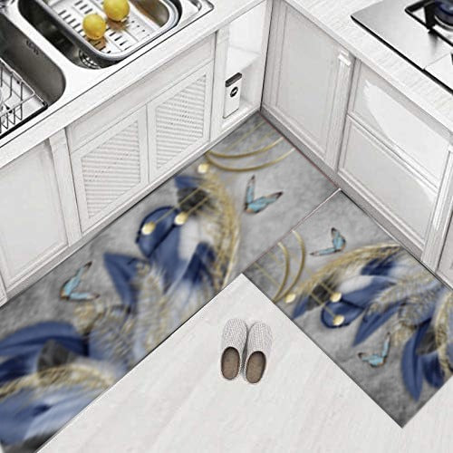 CHODNIK do kuchni, antypoślizgowy | Motyli ogród elegancji