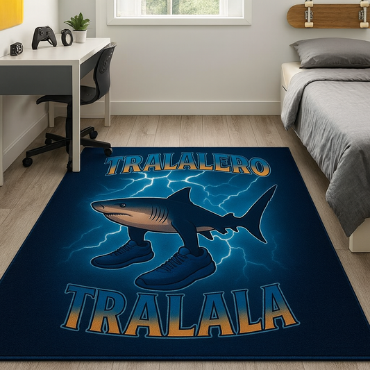 Dywan młodzieżowy z motywem Tralalero Tralala