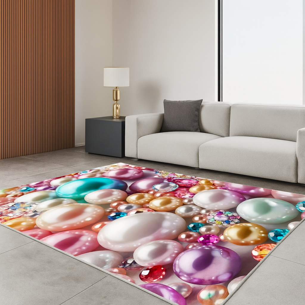 DYWAN do pokoju | Kolorowe Perły 3D