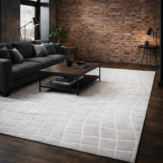 Dywan geometryczny z falującą strukturą – WAVE GRID