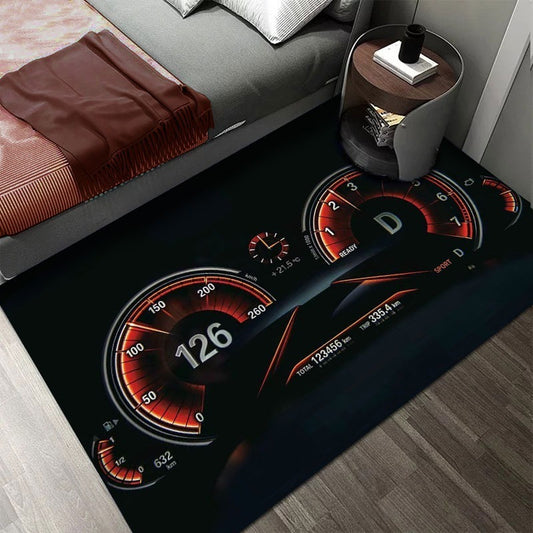 DYWAN 3D deska rozdzielcza samochodu RACING SUPERCAR